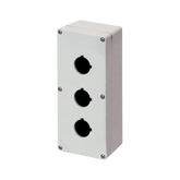 Elfin Push-button enclosure, 3 hole Ø 22, 92x205x70mm - Rubicon Partner Portal